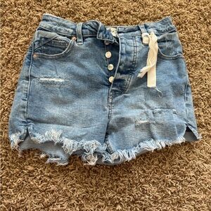 Free People Denim Shorts